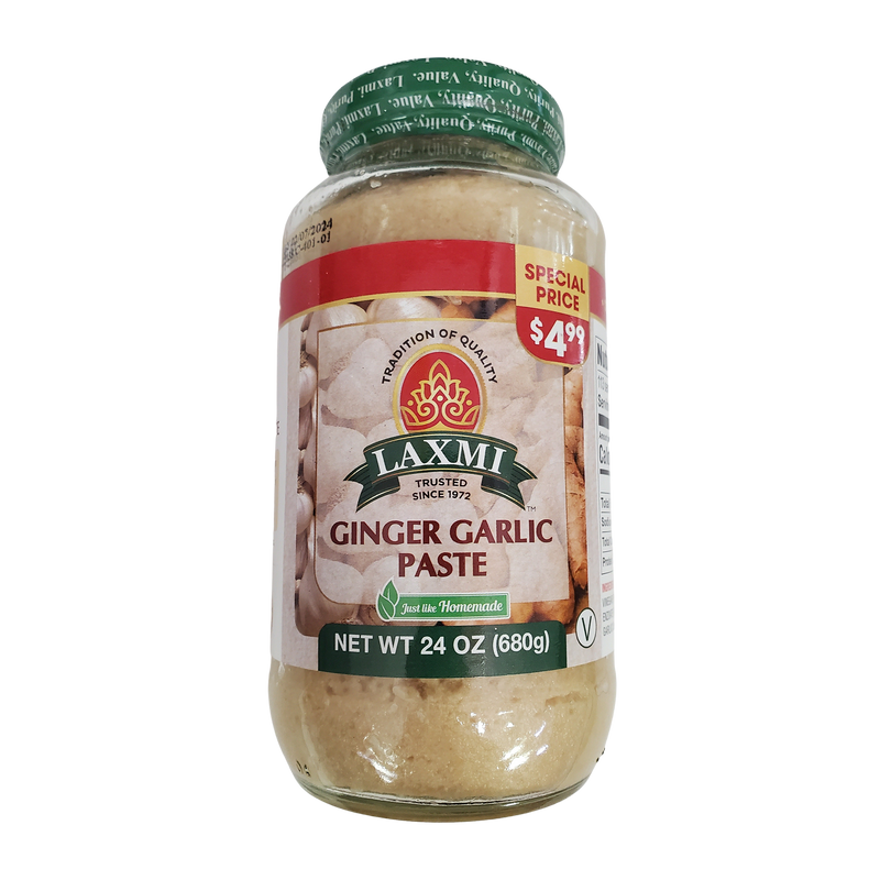 Laxmi Ginger & Garlic Paste 24 OZ