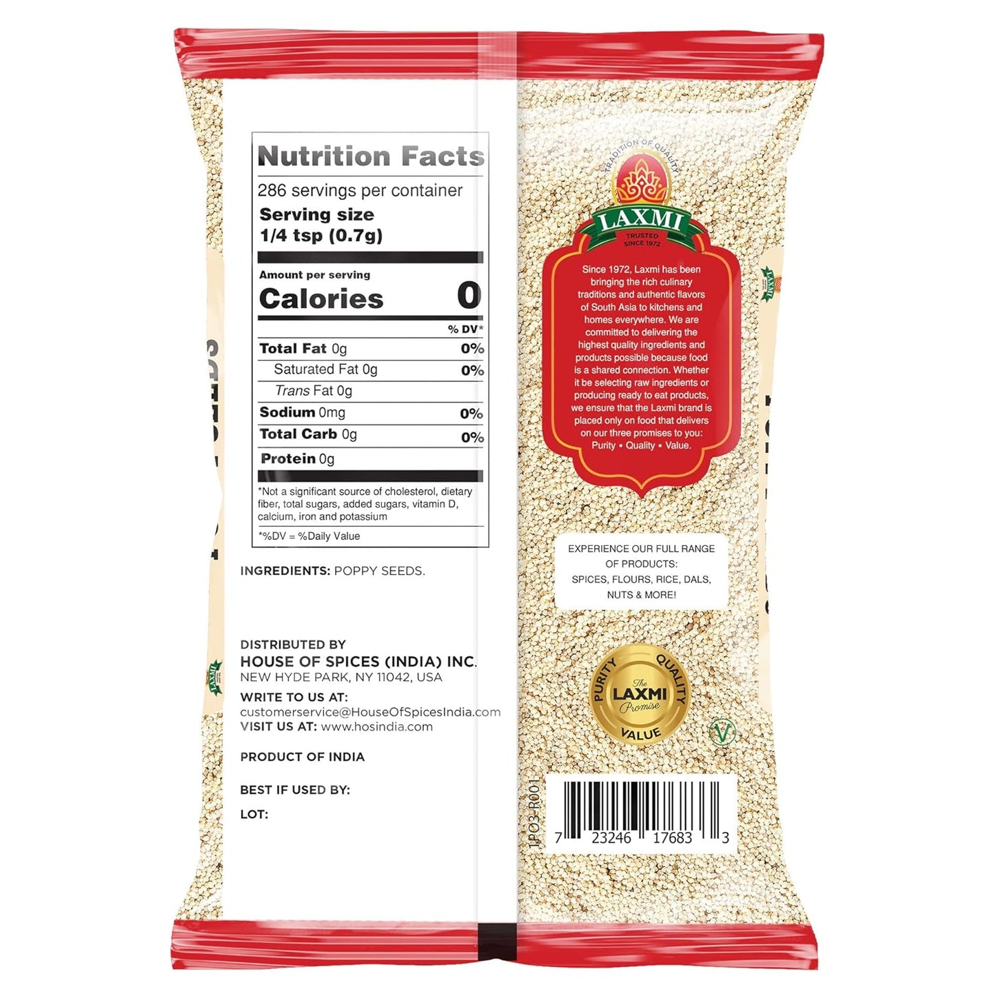 Laxmi Poppy Seed 100 GM