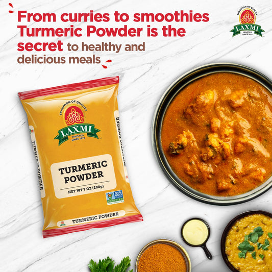 Laxmi Turmeric Powder 200 GM (NONGMO)