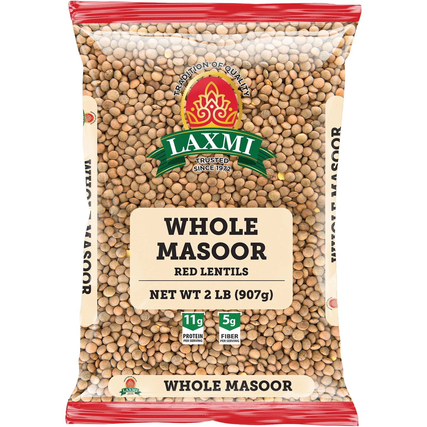 Laxmi Whole Masoor 2 LB