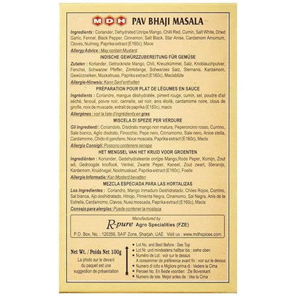MDH Pav Bhaji Masala 100 GM