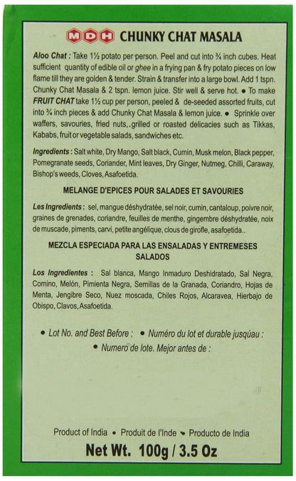 MDH Chunky Chat Masala 100 GM